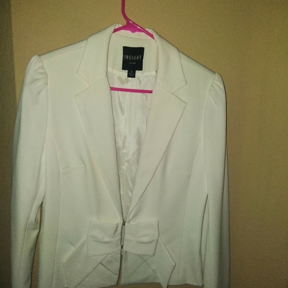 Insight White Blazer